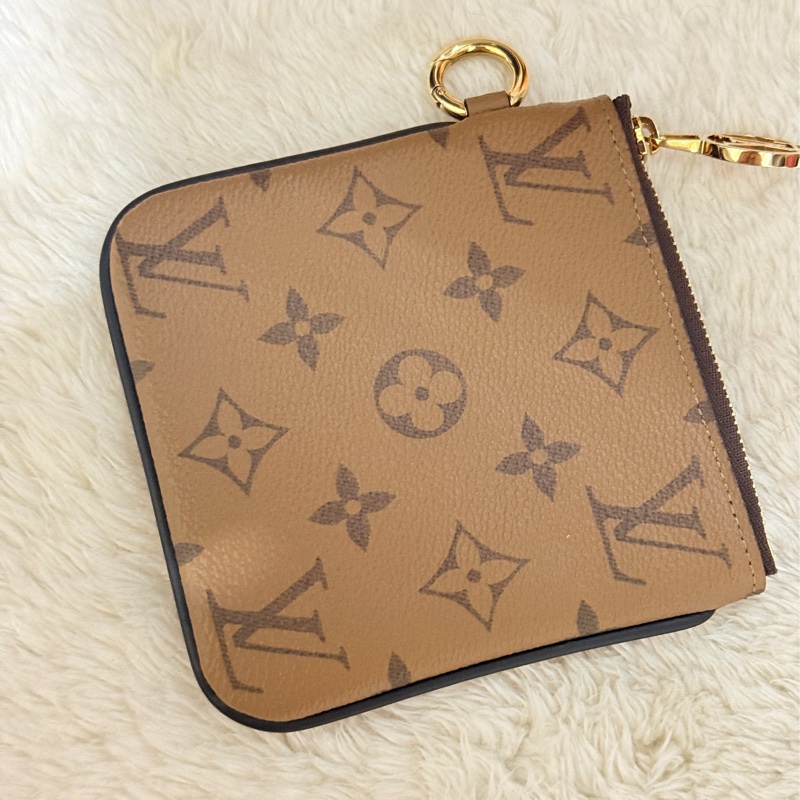 9新以上✨私物超甜賣🫶🏻好用又可愛的LV吐司零錢包 🍞焦糖咖啡色-20