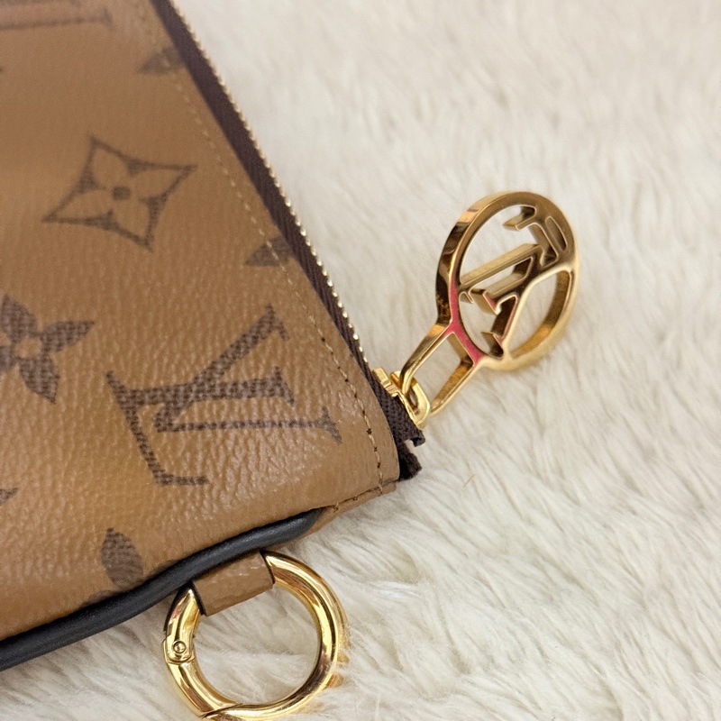 9新以上✨私物超甜賣🫶🏻好用又可愛的LV吐司零錢包 🍞焦糖咖啡色-25