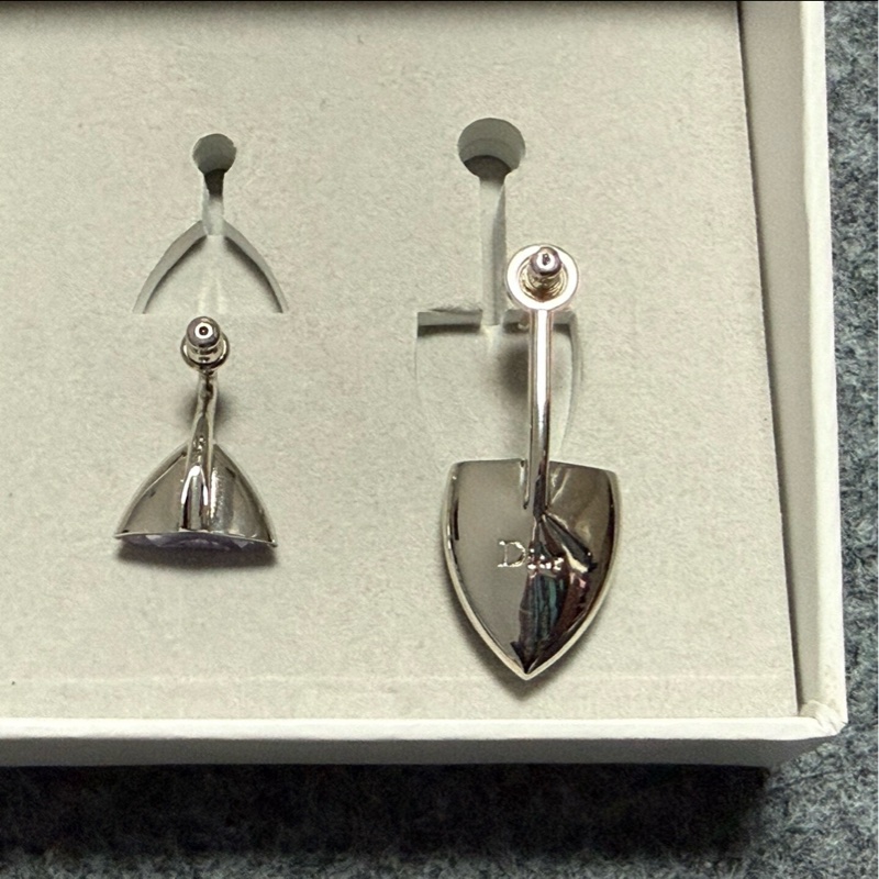 【99新✨ 全網最低價!】Dior 耳環 紫水晶 全套包裝Full Set-3