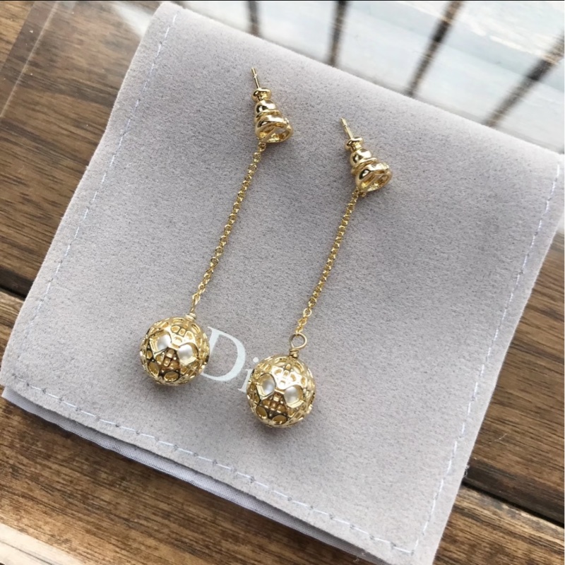 【99新✨ 全網最低價！】Dior CD經典款珍珠流蘇 全套包裝Full Set-3