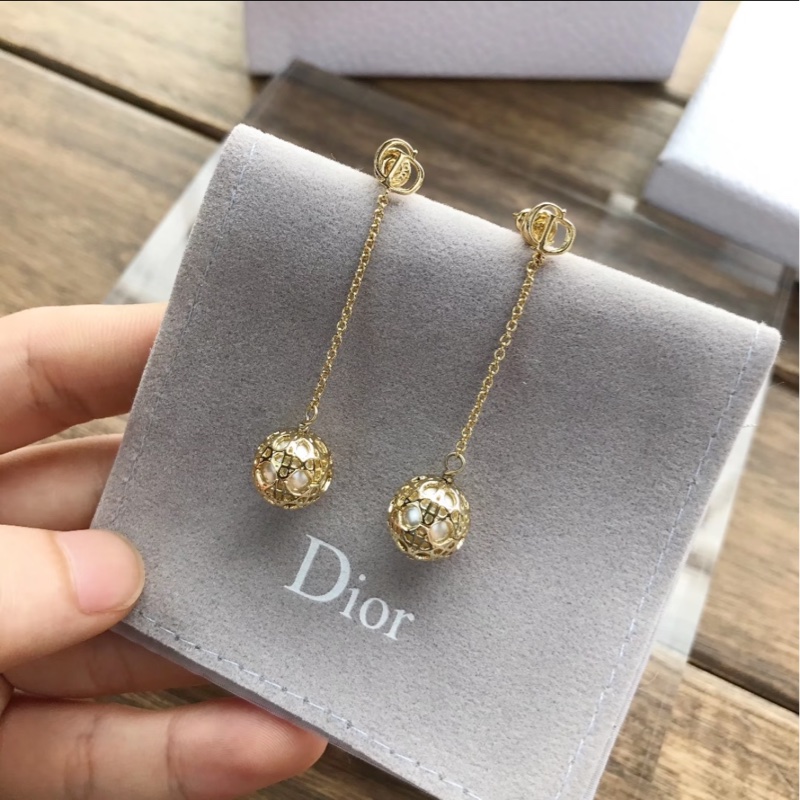 【99新✨ 全網最低價！】Dior CD經典款珍珠流蘇 全套包裝Full Set-4