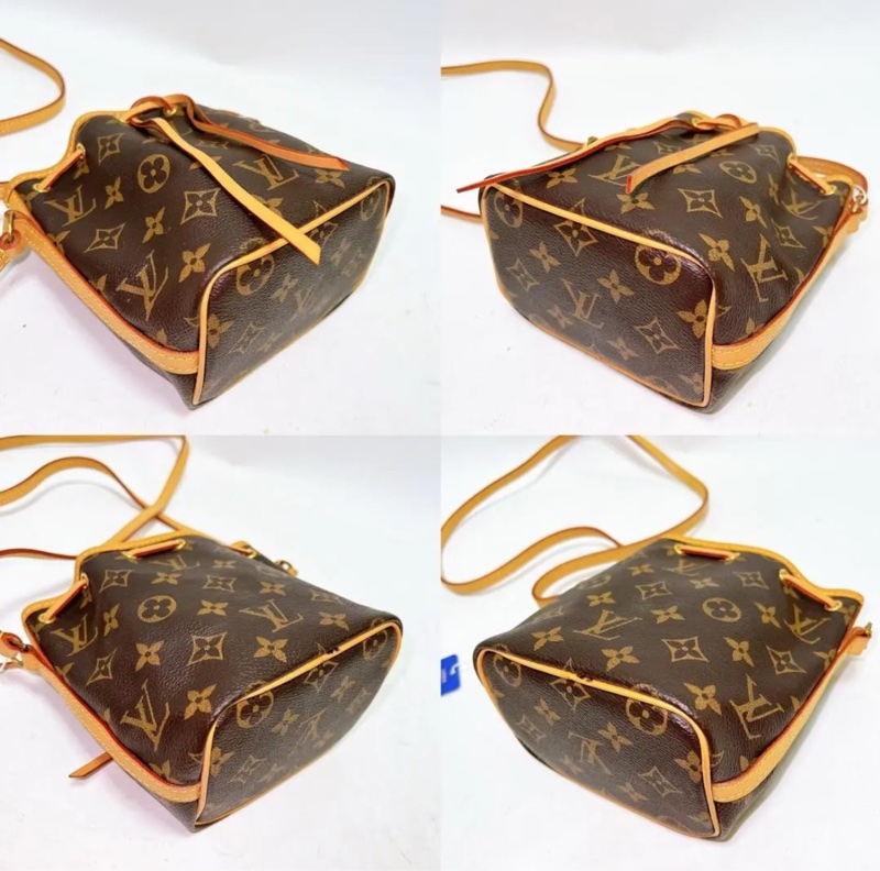 【97新 ✨ 全網最低價！】LV老花迷你nano水桶包（下單前先詢問❗️）-7