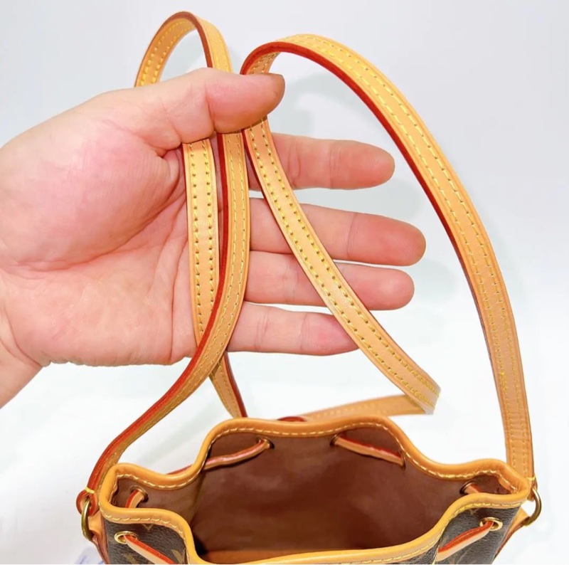 【97新 ✨ 全網最低價！】LV老花迷你nano水桶包（下單前先詢問❗️）-9