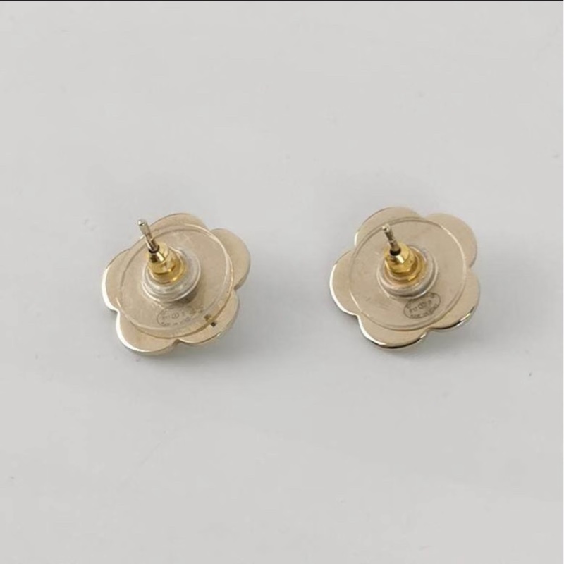 【99新✨ 全網最低價！】Chanel 經典雙C耳環 淡金色 Full Set 全套包裝-3