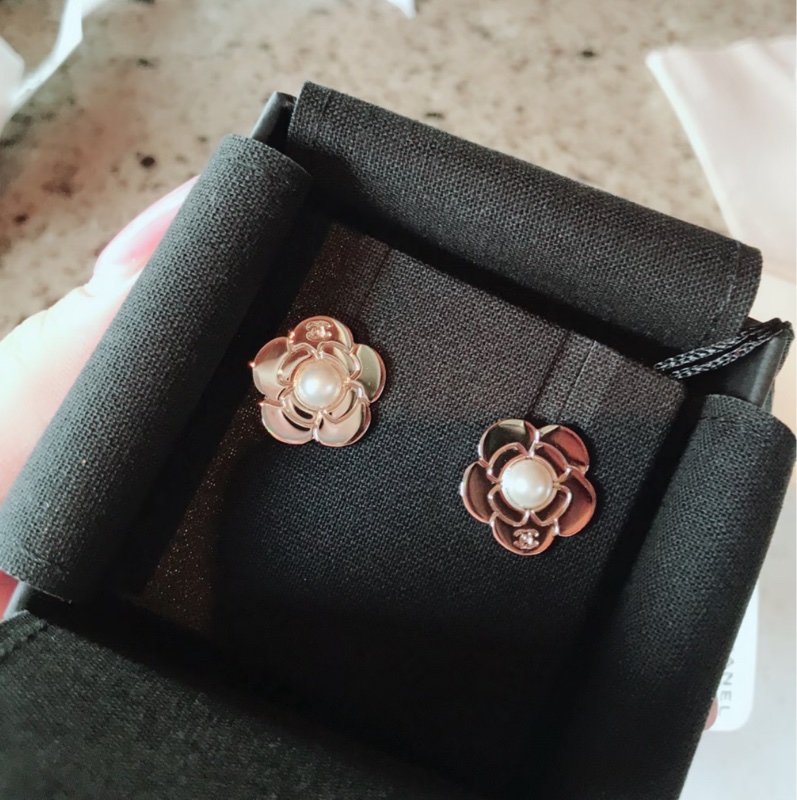 【99新✨ 全網最低價！】Chanel 經典雙C耳環 淡金色 Full Set 全套包裝-4