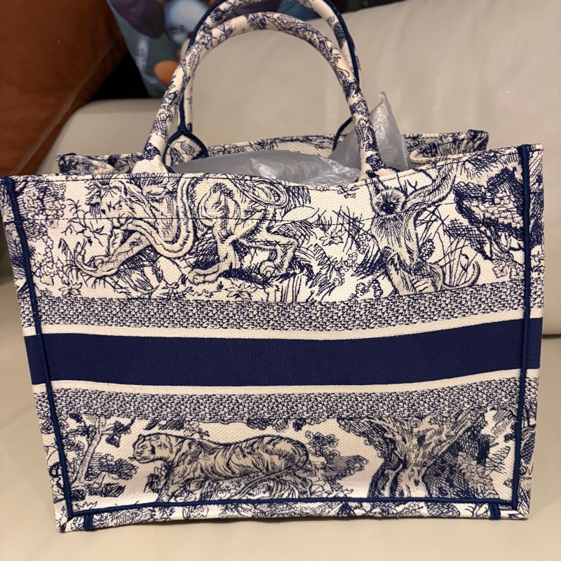 Dior 刺繡手提包-6