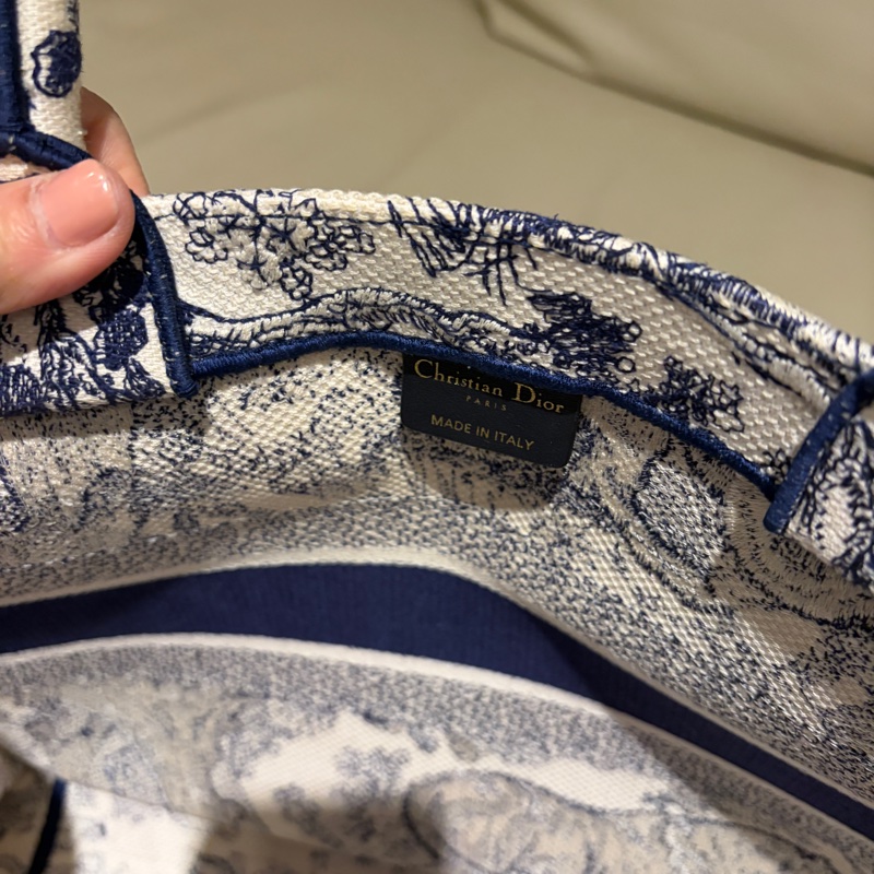 Dior 刺繡手提包-8