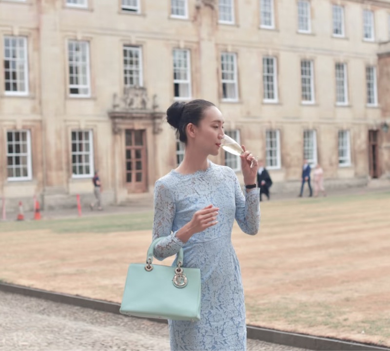 【稀有罕見色❗️90%新✨全網最低價】Dior Vip diorissimo子母托特包 有子袋 有肩帶 輕微使用痕跡-0