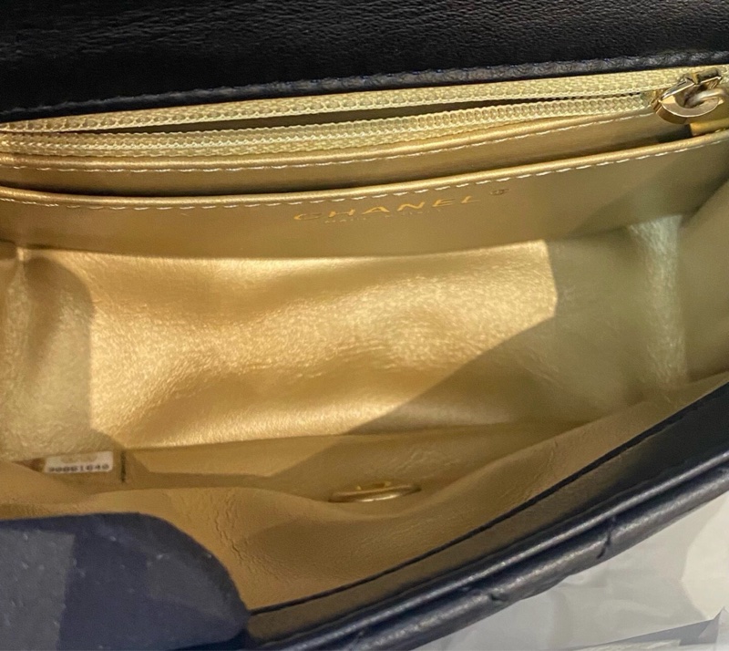 【全新 ✨ 全網最低價!】Chanel 金球 方胖子 黑色金扣 羊皮 有保卡30開 超好手感 百搭款式 下單秒發 只有一顆❗️-7