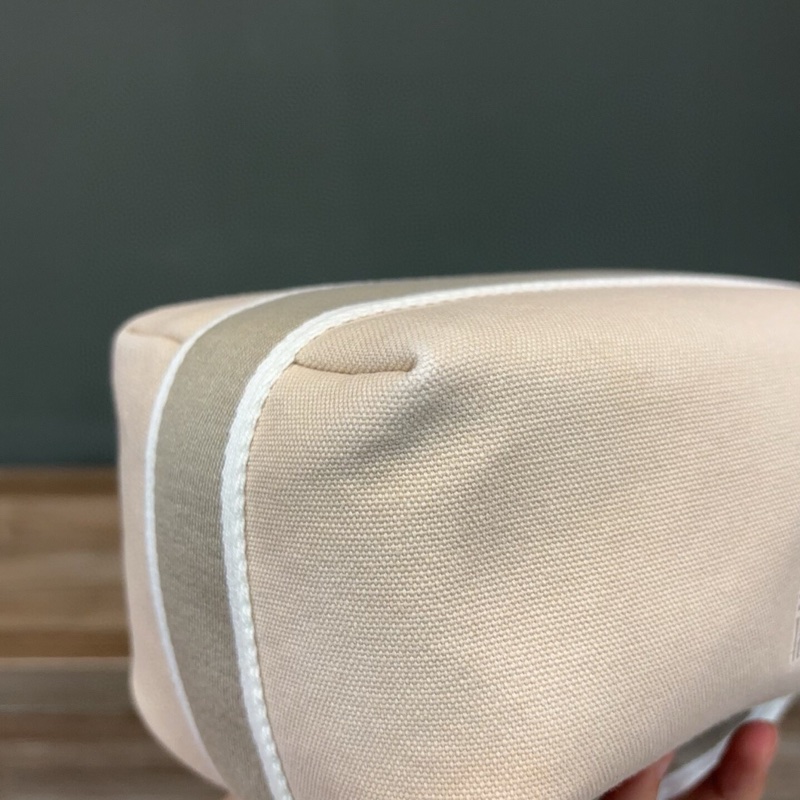 【小巧精緻✨入門之選❤️容量可觀✨】Hermes愛馬仕 小號飯盒包 米色拼灰-6