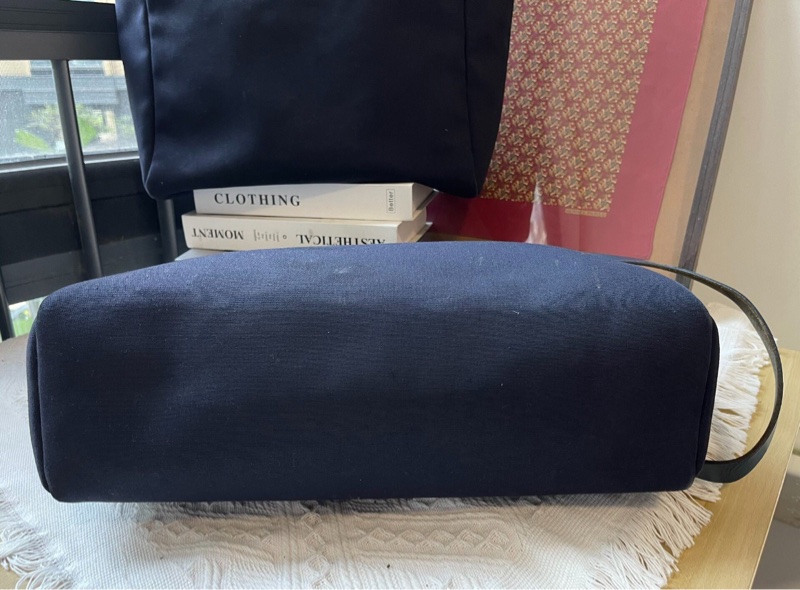 【超級大撿漏💥買到就是賺到❗️全網最低價】愛馬仕Hermes herbag39 藍色 單肩,海軍藍單肩肩/雙肩替換袋-6