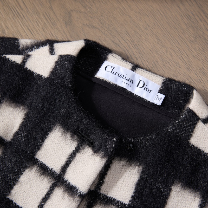 ❤️DIOR 英倫風 經典版型格紋外套 Runway走秀款-2