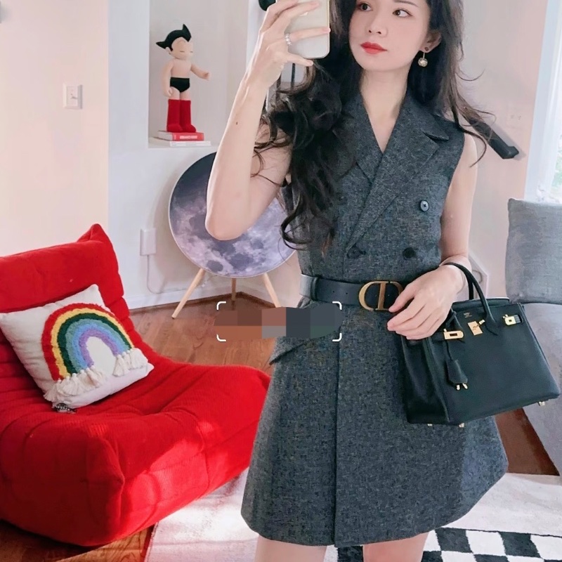 ❤️DIOR 經典黑色連身裙 Runway走秀款-2