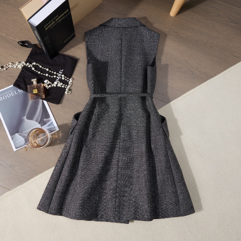 ❤️DIOR 經典黑色連身裙 Runway走秀款-9