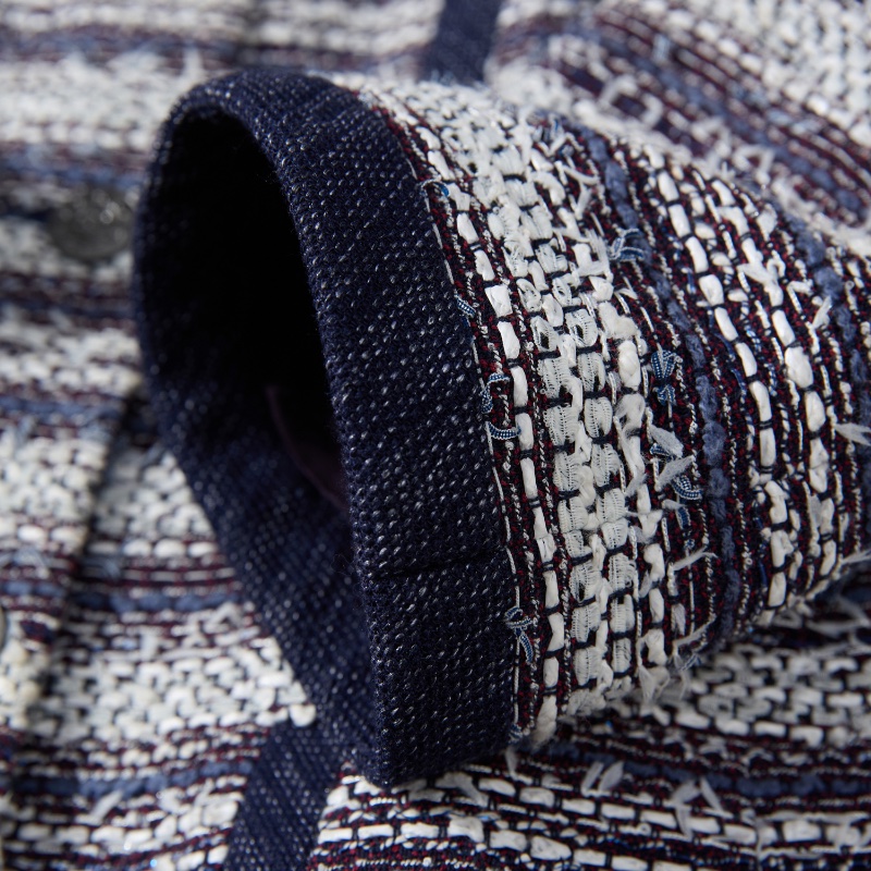 ❤️CHANEL 編織外套 精緻Logo紐扣-5