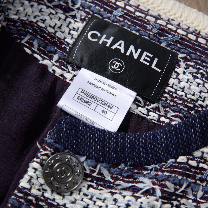 ❤️CHANEL 編織外套 精緻Logo紐扣-8