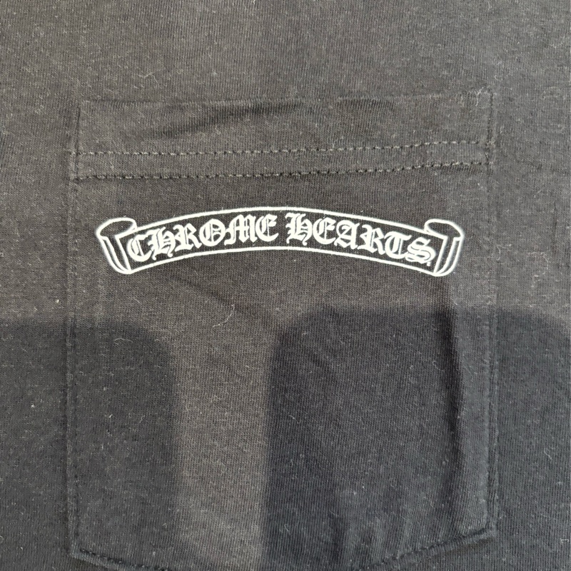 Chrome Hearts 五芒星 黑白T恤 M-5