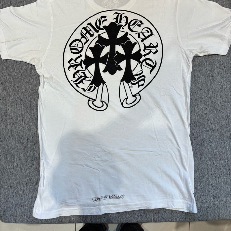 Chrome Hearts黑十字捲軸 T恤 M-0