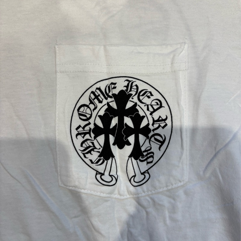 Chrome Hearts黑十字捲軸 T恤 M-5