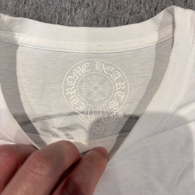 Chrome Hearts黑十字捲軸 T恤 M-7