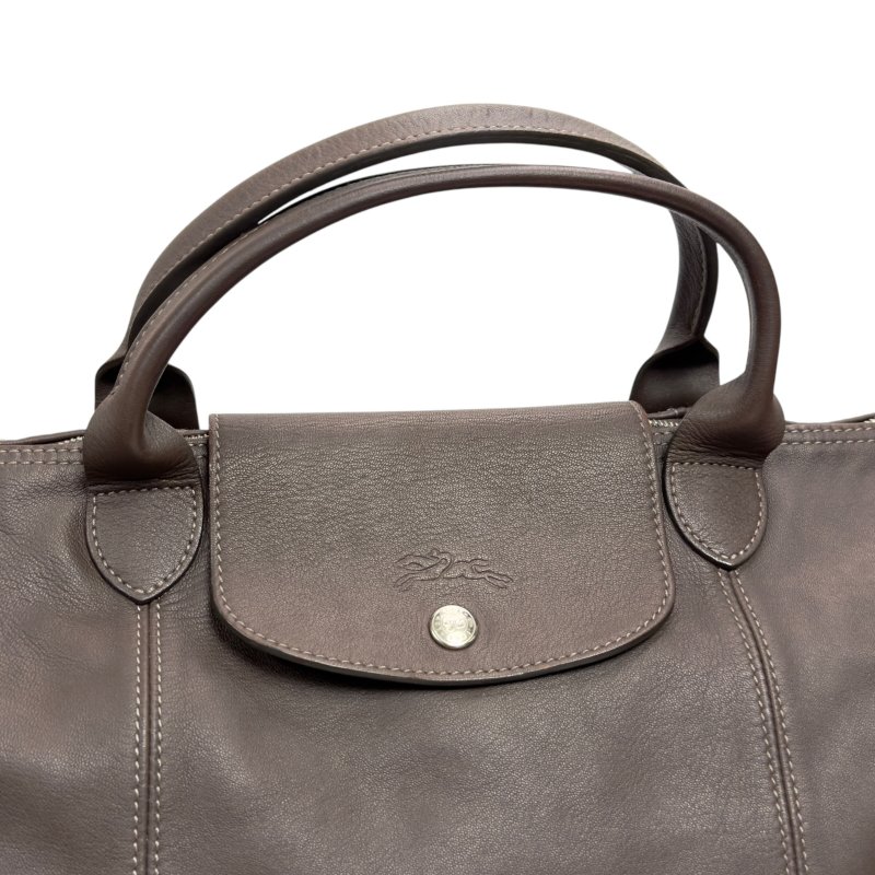 LONGCHAMP Pliage 皮革 2用袋-1