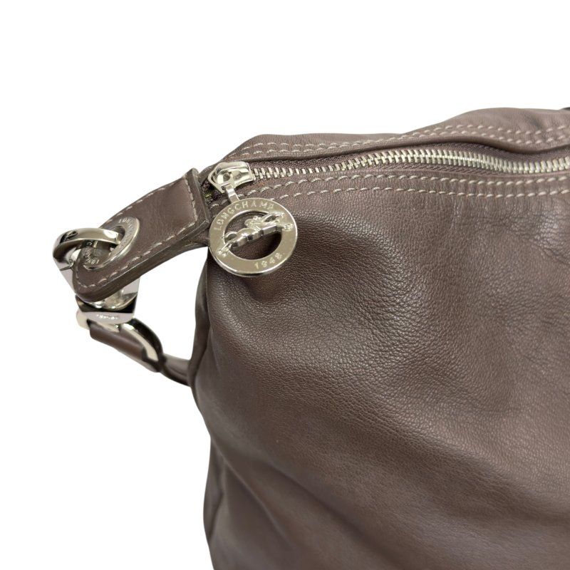 LONGCHAMP Pliage 皮革 2用袋-4