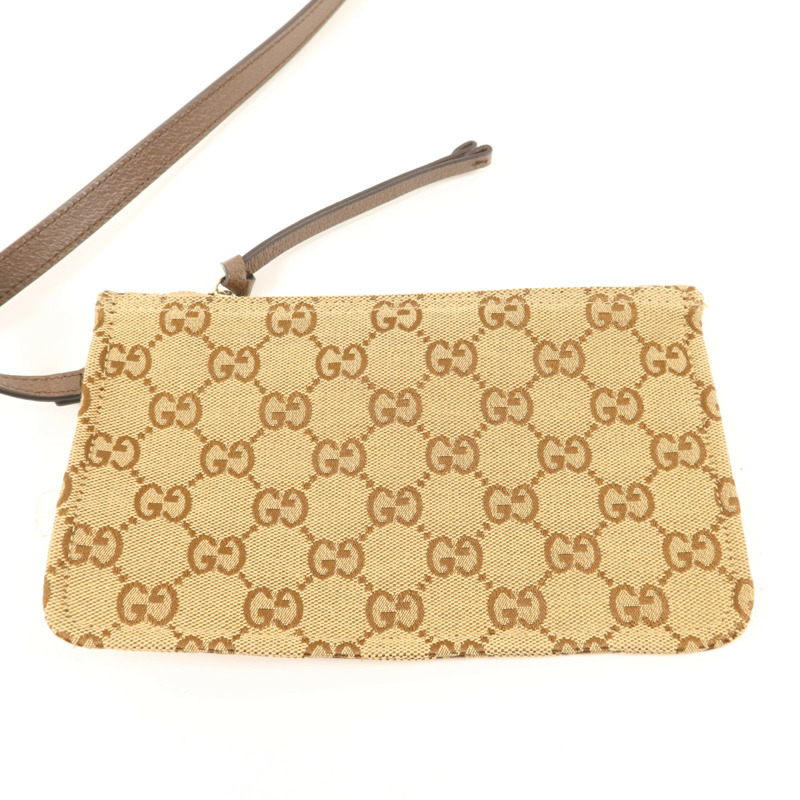 GUCCI 帆布Giglio Small Tote Bag金扣手挽肩背兩用袋-9