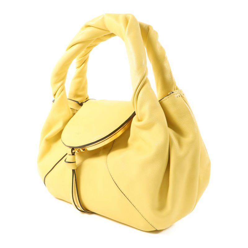 FENDI 牛皮皮革Spy Small金扣手挽肩背兩用袋-2