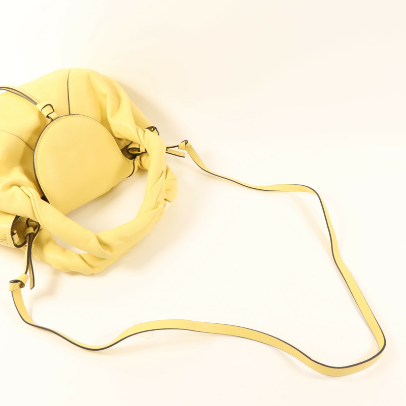 FENDI 牛皮皮革Spy Small金扣手挽肩背兩用袋-4