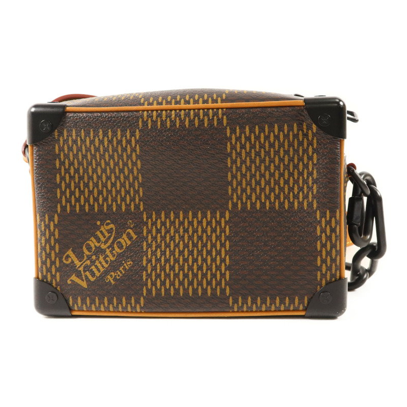 LOUIS VUITTON Damier Giant Ebene × Nigo Mini Soft Trunk肩背袋-1