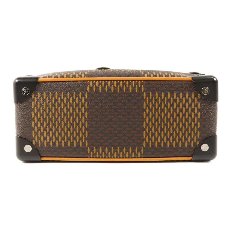 LOUIS VUITTON Damier Giant Ebene × Nigo Mini Soft Trunk肩背袋-3