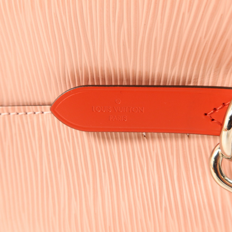 LOUIS VUITTON Epi Neo Noe BB銀扣手挽肩背兩用袋/Rose Ballerine-6