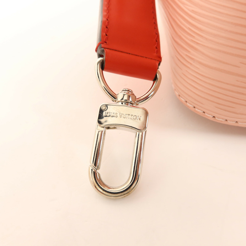 LOUIS VUITTON Epi Neo Noe BB銀扣手挽肩背兩用袋/Rose Ballerine-9