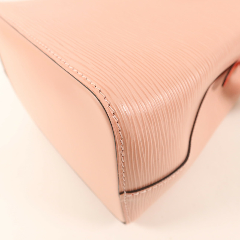 LOUIS VUITTON Epi Neo Noe BB銀扣手挽肩背兩用袋/Rose Ballerine-12