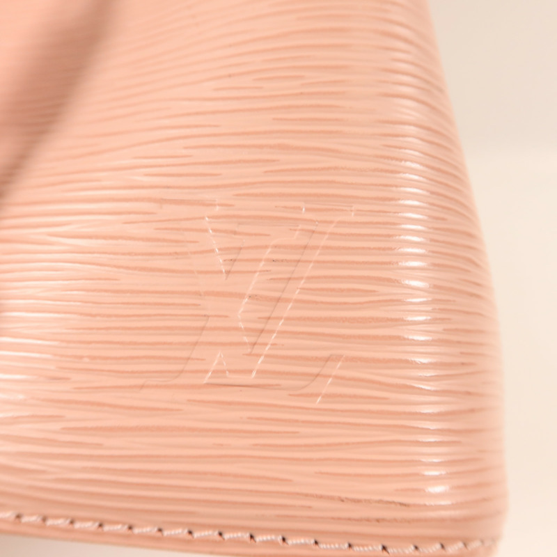 LOUIS VUITTON Epi Neo Noe BB銀扣手挽肩背兩用袋/Rose Ballerine-15