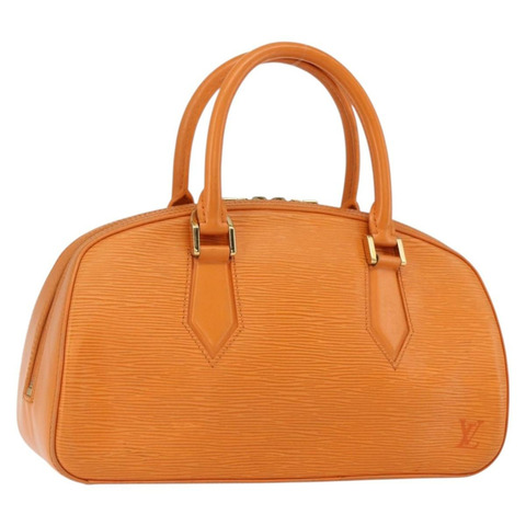 路易威登 Epi Jasmine 手提包 2way Orange Mandarin M5208H LV Auth 170789