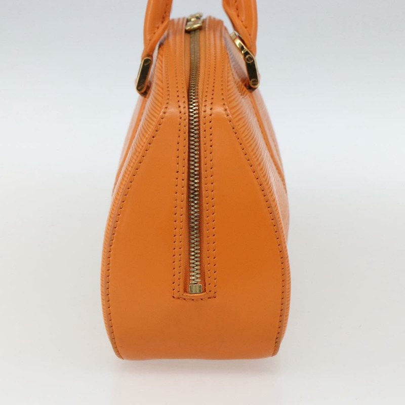 【日本直送】路易威登 Epi Jasmine 手提包 2way Orange Mandarin M5208H LV Auth 170789-2