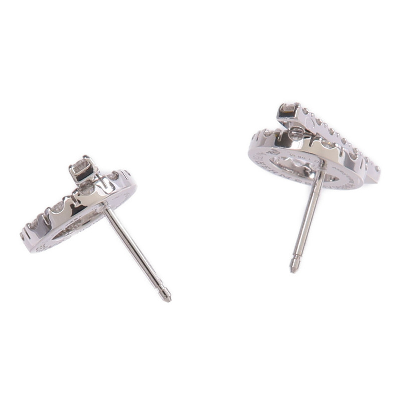 HERMES 18K白金Finesse Earrings鑽石耳環-3
