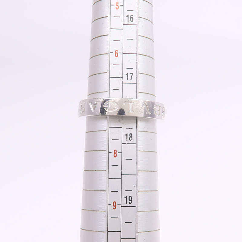 BVLGARI 18K白金B.zero1 Ring鑽石戒指US#7-5