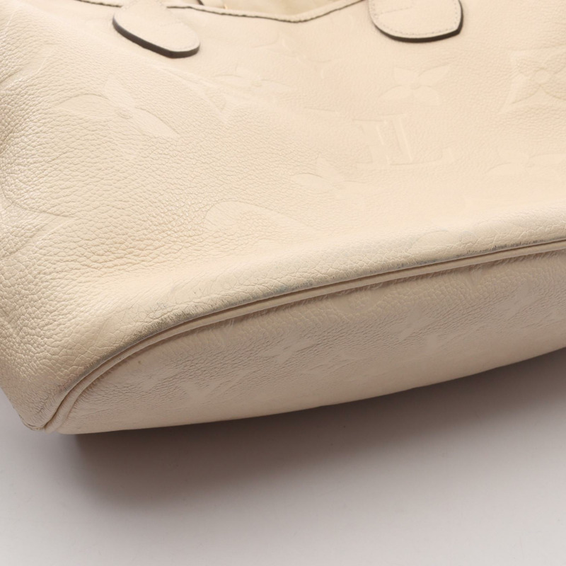 路易威登 Neverfull MM 手提包 M46676 Monogram 印花皮革 米色 二手-11