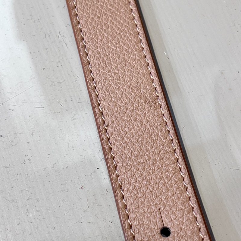 Loewe沙色粒面牛皮金釦中號Puzzle Edge手提肩斜背包-21