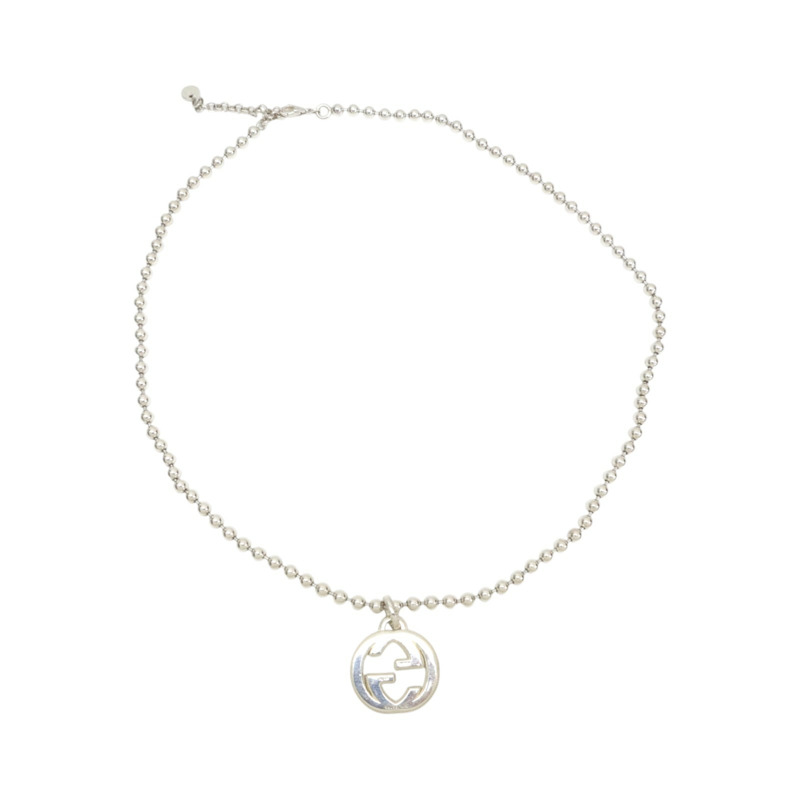 925純銀 Interlocking G 項鍊【GUCCI 古馳】 479217-1