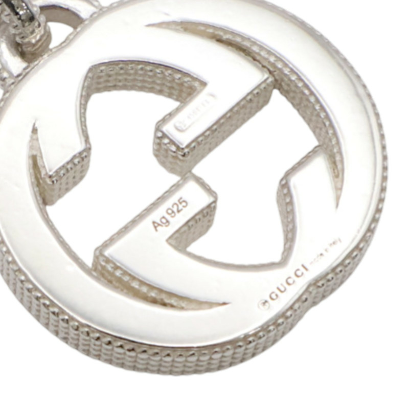 925純銀 Interlocking G 項鍊【GUCCI 古馳】 479217-6