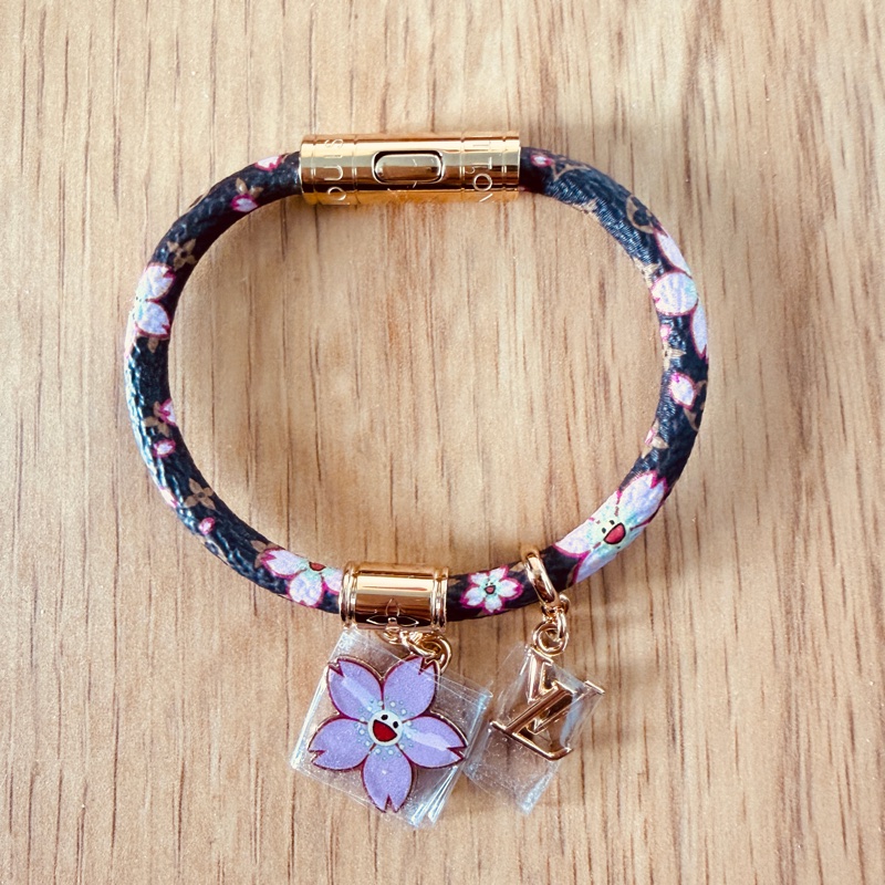 LV x TM Cherry Blossom 手環 村上隆 櫻花 M8978F-0