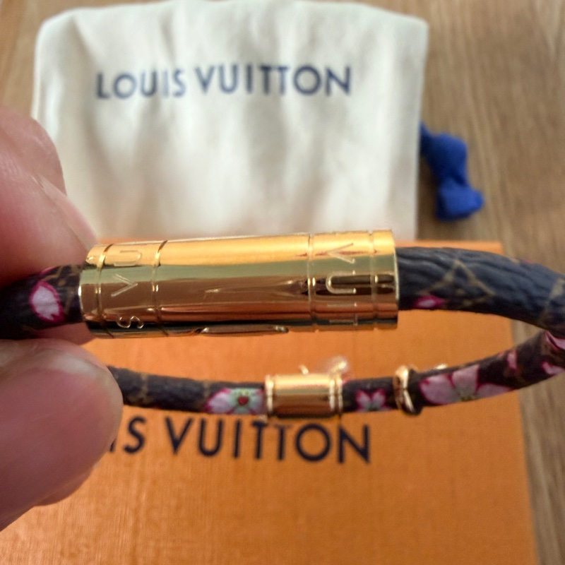 LV x TM Cherry Blossom 手環 村上隆 櫻花 M8978F-2