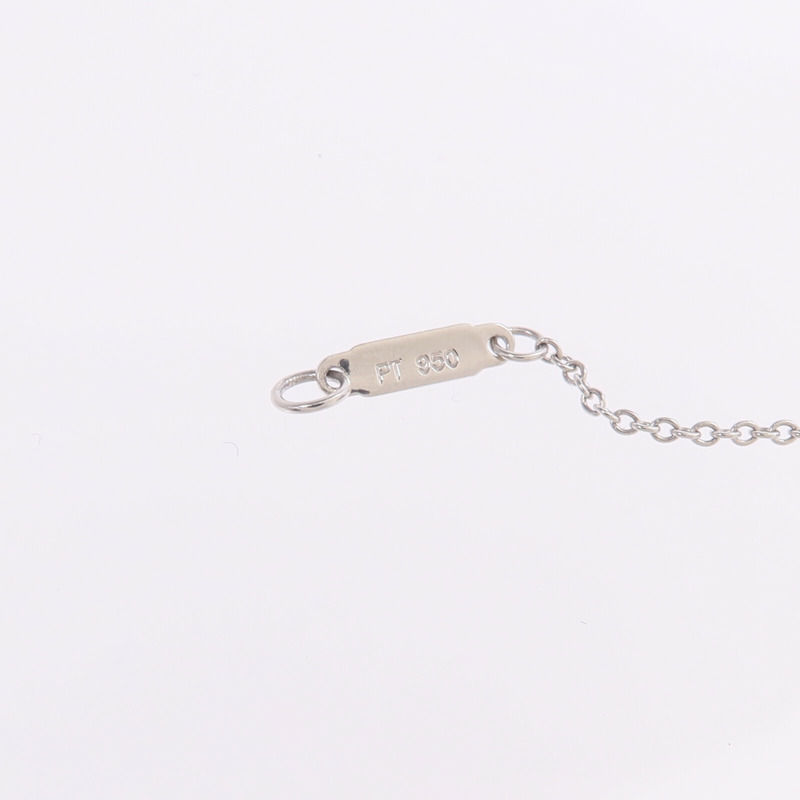TIFFANY&CO PT950鉑金/18K黃金Diamond Necklae鑽石項鍊-7