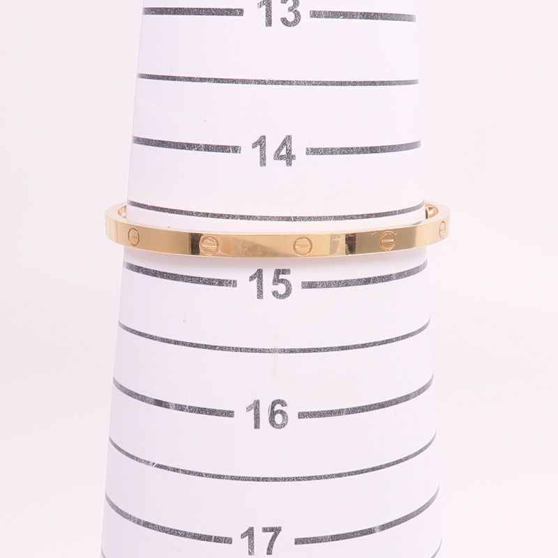 CARTIER 18K玫瑰金Love Bracelet Small Model手鐲Cartier#16-8