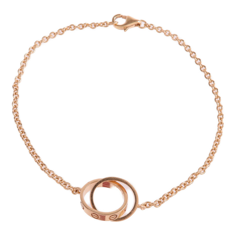 CARTIER 18K玫瑰金Love Bracelet手鏈-3