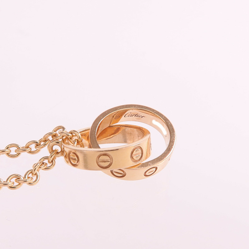 CARTIER 18K玫瑰金Love Bracelet手鏈-7