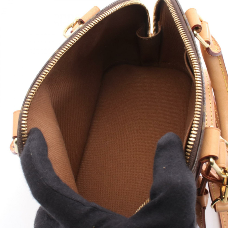 路易威登 Alma BB 兩用肩背包 M53152 Monogram 帆布 二手 LV-2